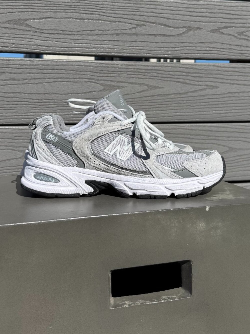 New Balance 530 Grey and White